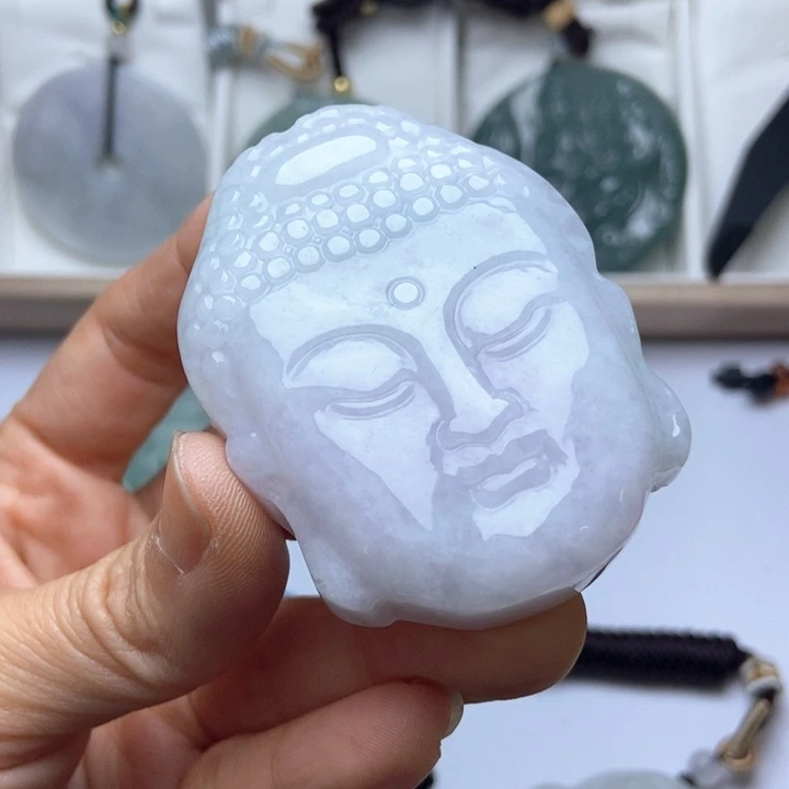翡翠未镶嵌挂件翡翠