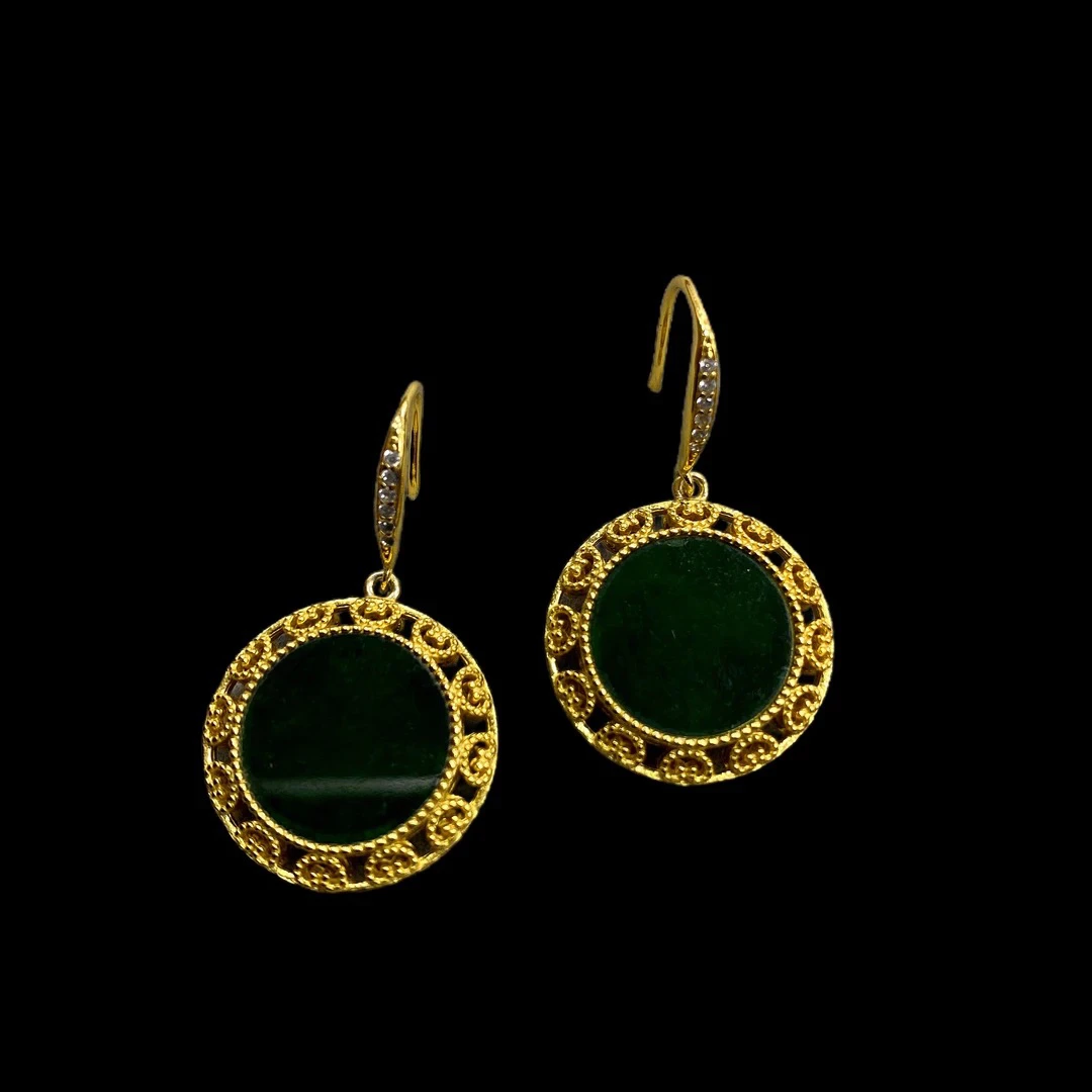 925银耳饰 V9757银耳坠孤品