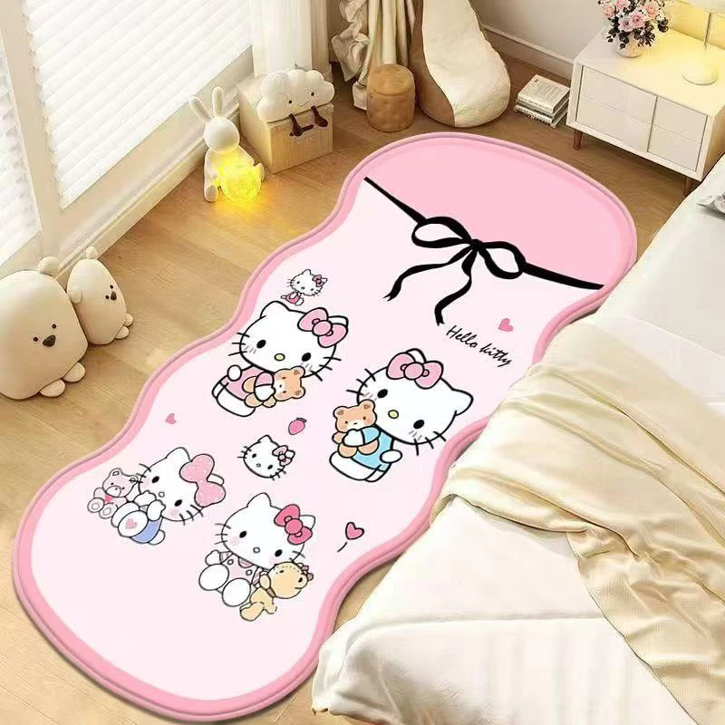 卡通不规则异形床边地毯客厅沙发茶几通用秋冬加厚耐脏可机洗