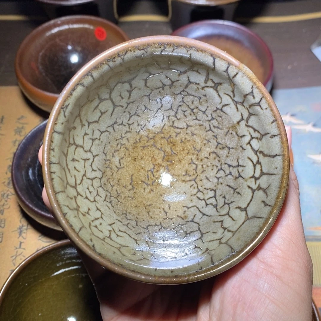 建盏龙窑柴烧手工