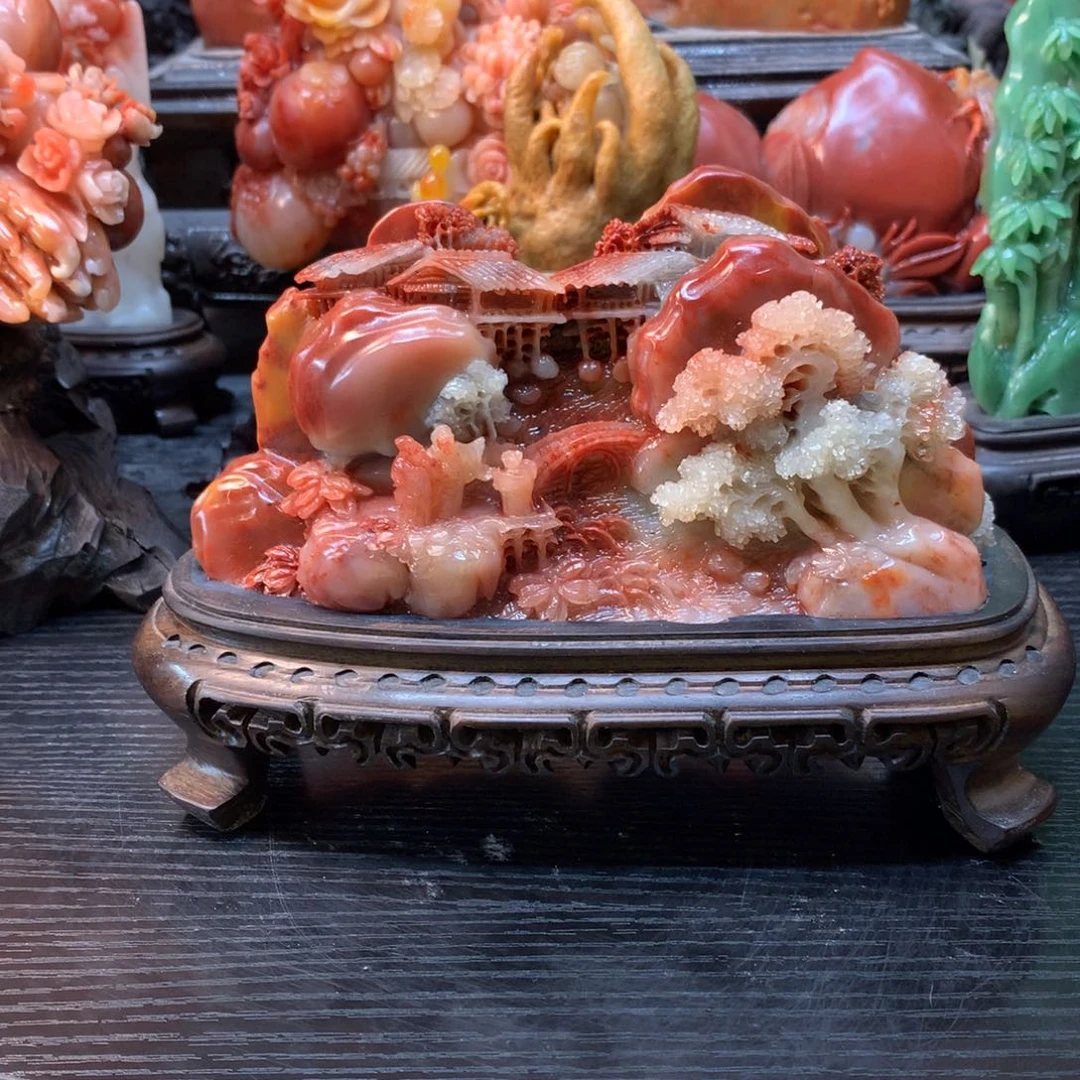 寿山石寿山石摆件