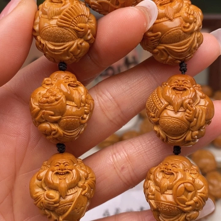 橄榄核手串/手链【****面橄榄雕刻