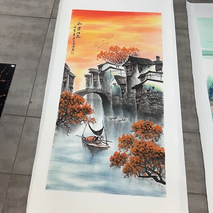 国画精品手绘作品