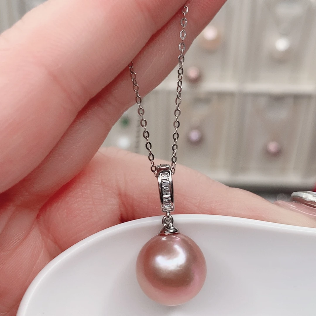 淡水珍珠合金吊坠(赠链)