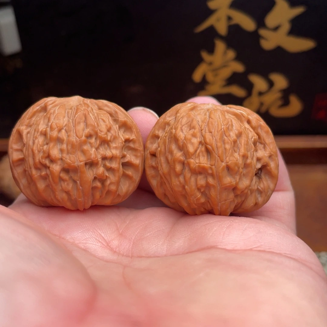 把件文玩核桃B6号38尺磨盘