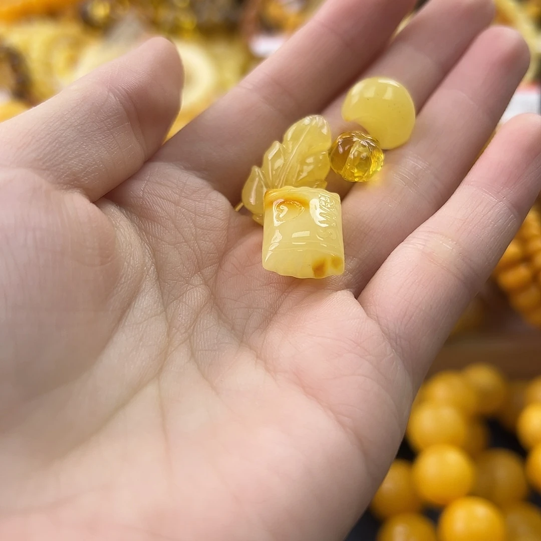 未镶嵌琥珀裸石琥珀蜜蜡