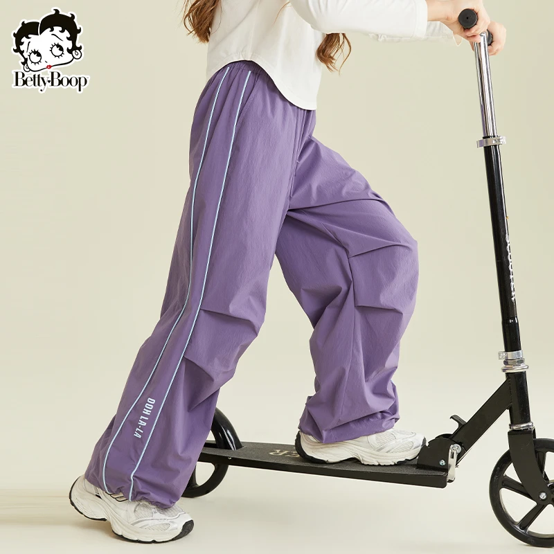 贝蒂童装女童秋装时尚运动裤子2025年春秋季中大童休闲长裤25481