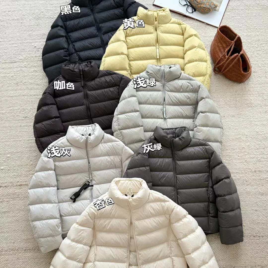 SUSU•【排骨】MC显瘦立领90白鸭绒羽绒服