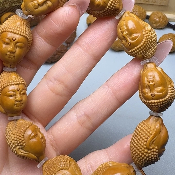 手串/手链橄榄核佛头