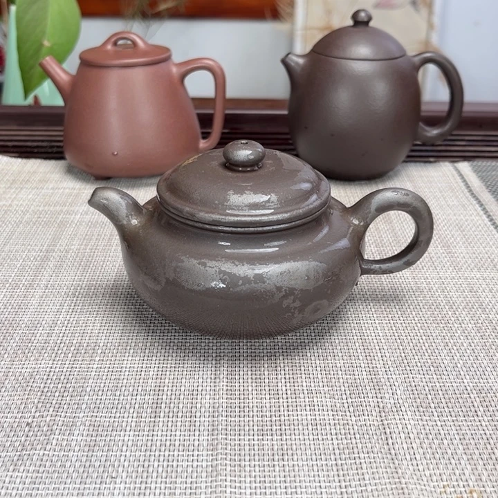 紫砂茶壶仿古还原烧200c