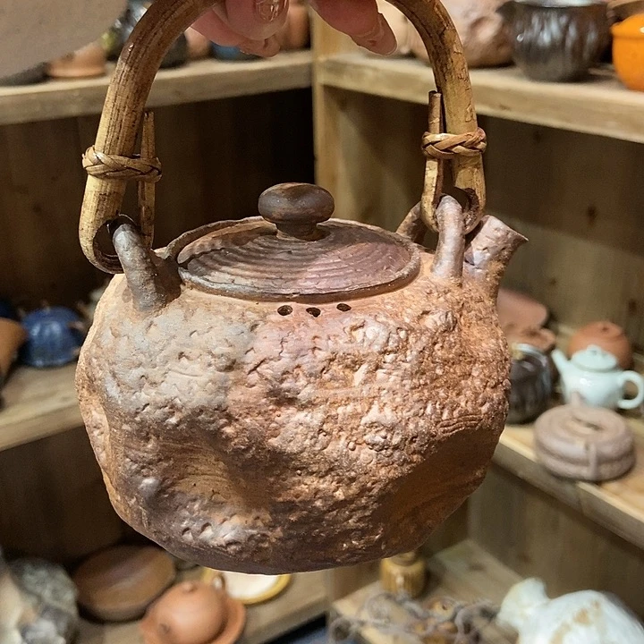 柴烧老岩泥高端茶器