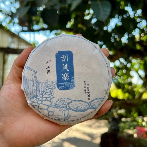 云南普洱茶易武刮风寨（100克/饼）