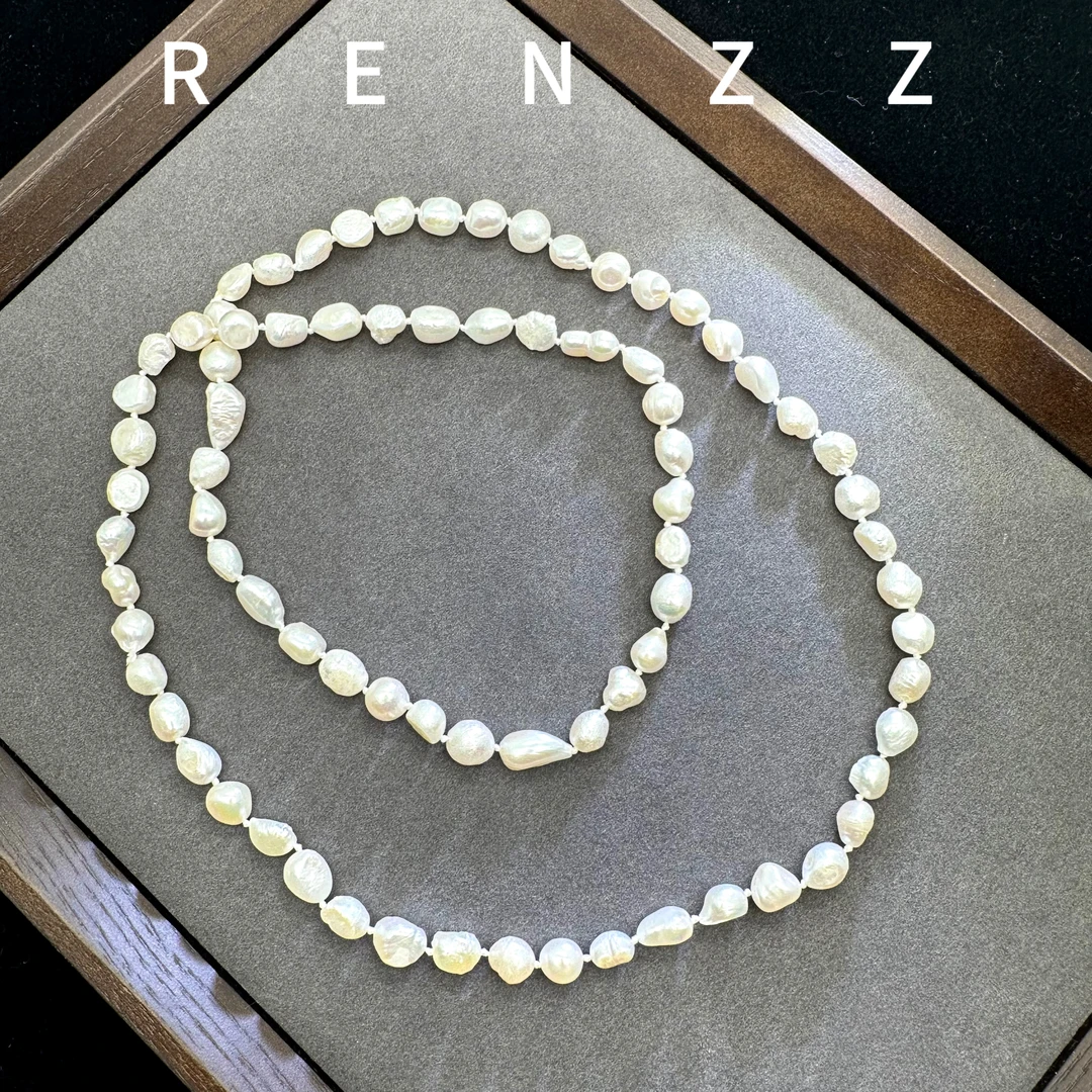 2825 淡水珍珠/（90）白色项链