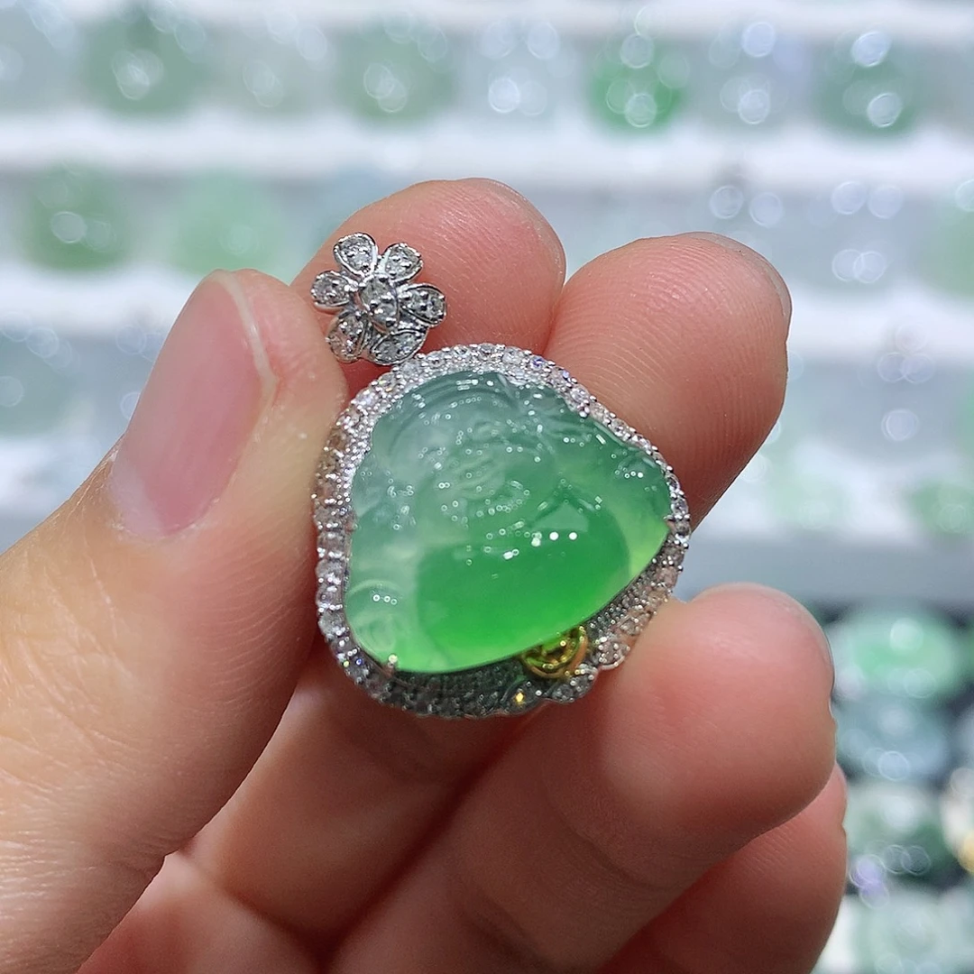 吊坠(不含链)未镶嵌翡翠