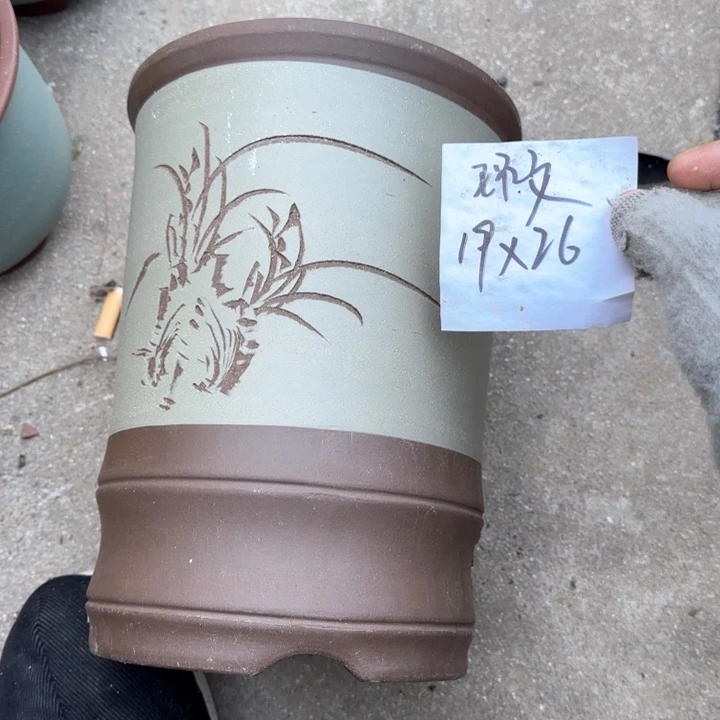 紫砂花盆特价清仓