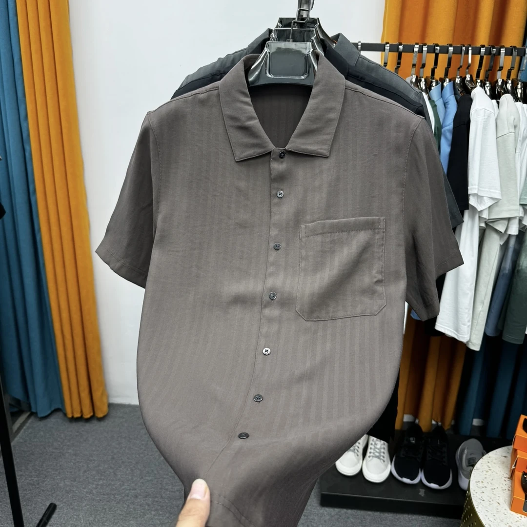夏季男士休闲短衬衬衫DC52033