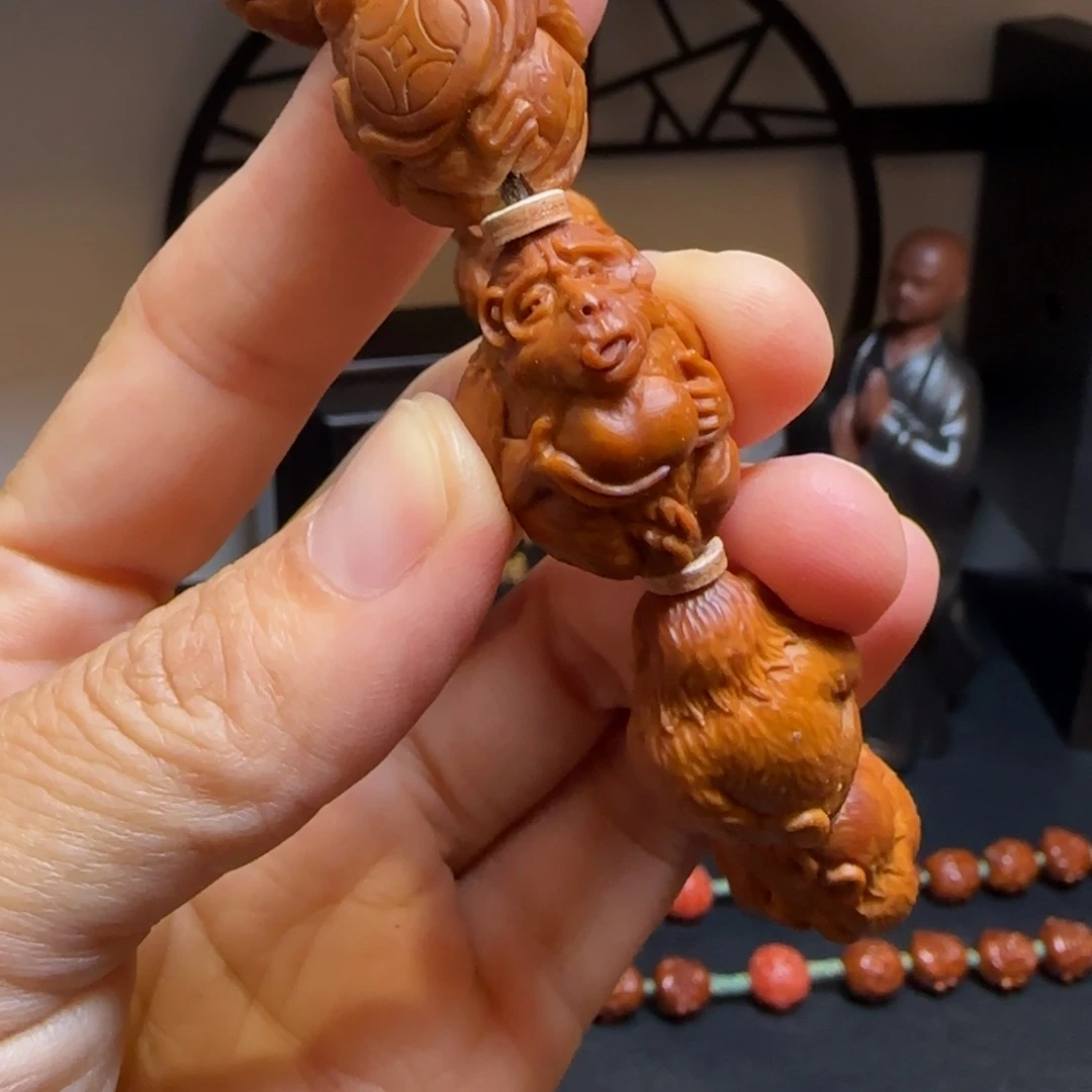 手串/手链橄榄核猴子手串