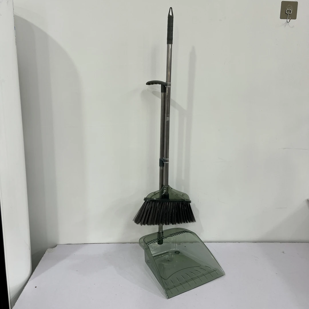 【扫把两件套】透明扫把簸箕套装高档软毛加厚不粘毛发防风簸箕套