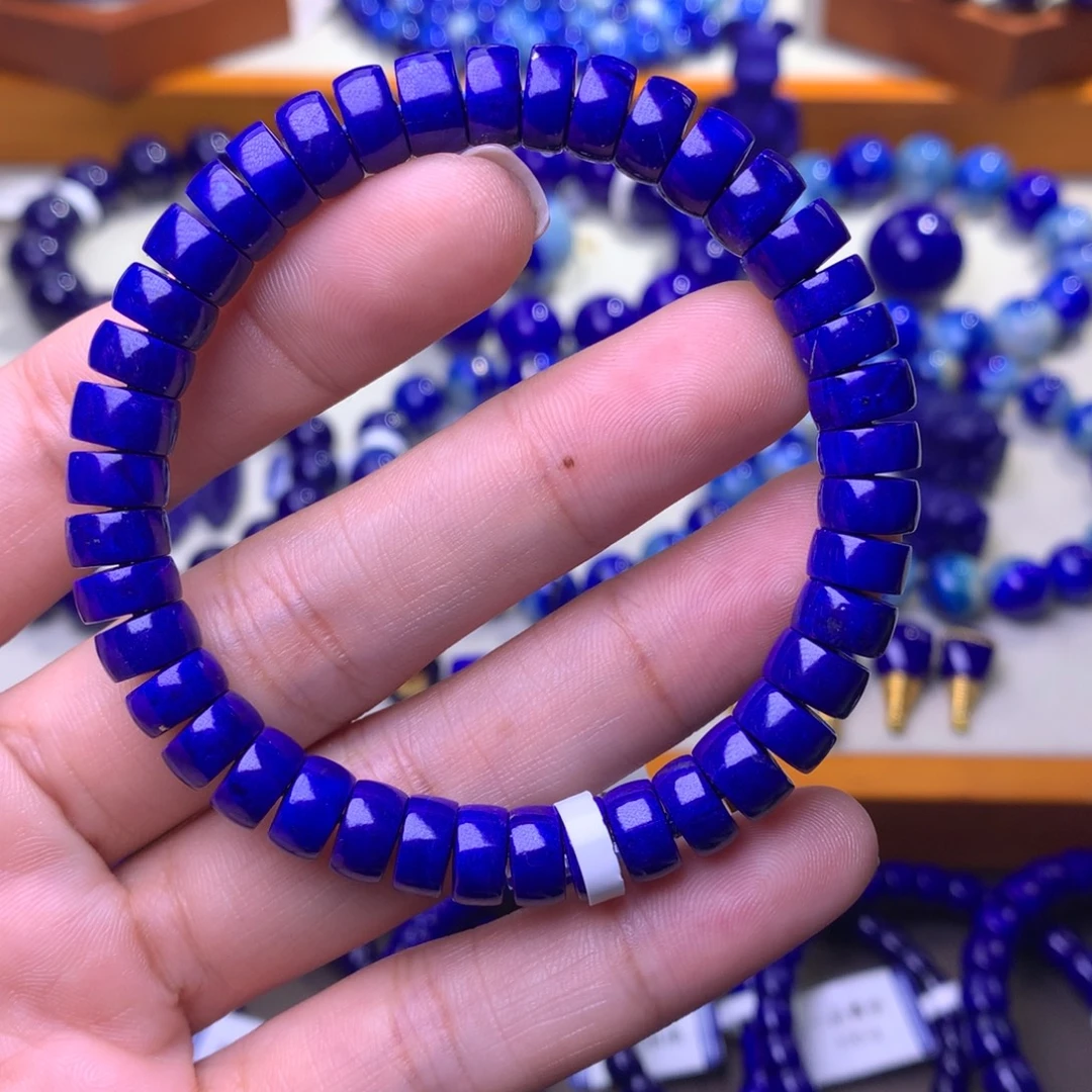 青金石未镶嵌手串