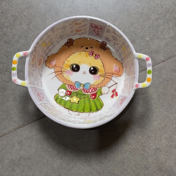 红***不瓷摆件陶瓷大碗一个 好看