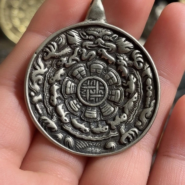 泥塑利玛铜 藏传 九宫 鳞甲熊