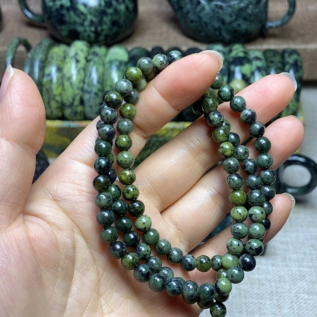 蛇纹石玉未镶嵌药王石