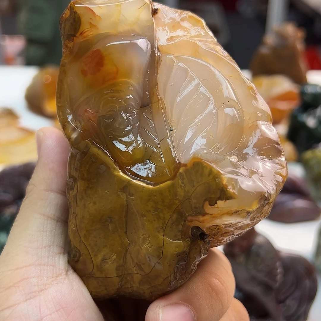 玛瑙/玉髓未镶嵌颈饰