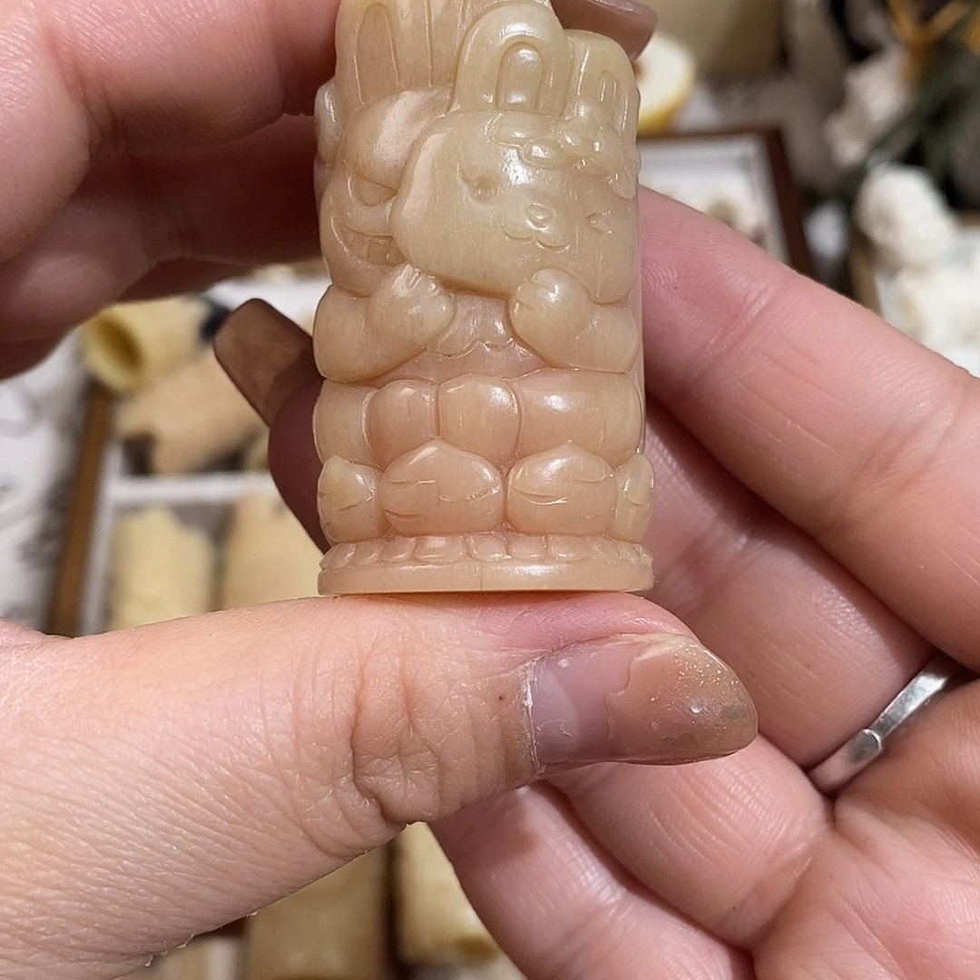 鹿骨把件蜡****。N5兔兔骨笛28.1福利不退换