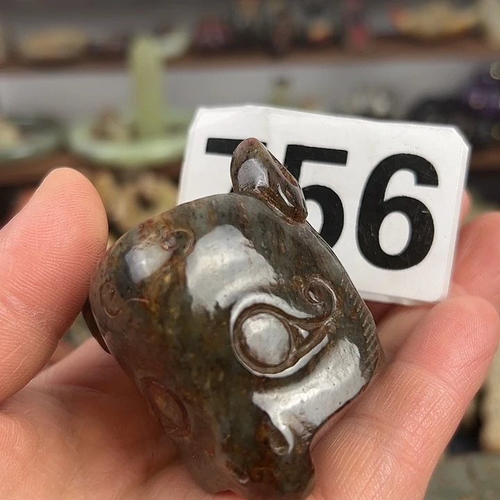 和田玉（糖玉）颈饰未镶嵌用****8