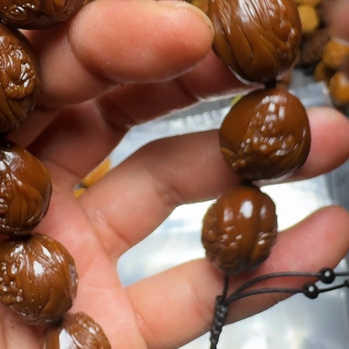 橄榄核手串我的小