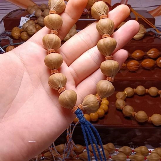 手串/手链橄榄核橄榄核三花铁蒜手串1.6