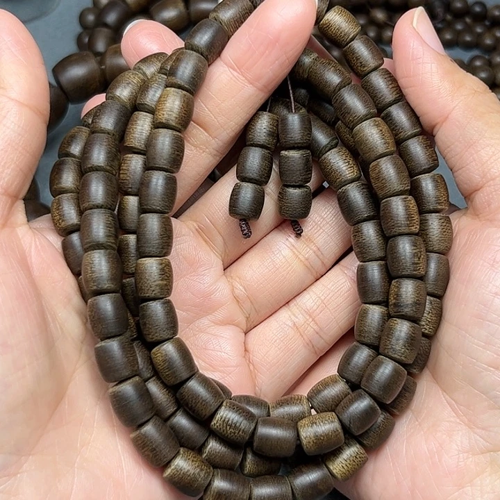 长***长沉香沉香碎屑白棋玉化0.8