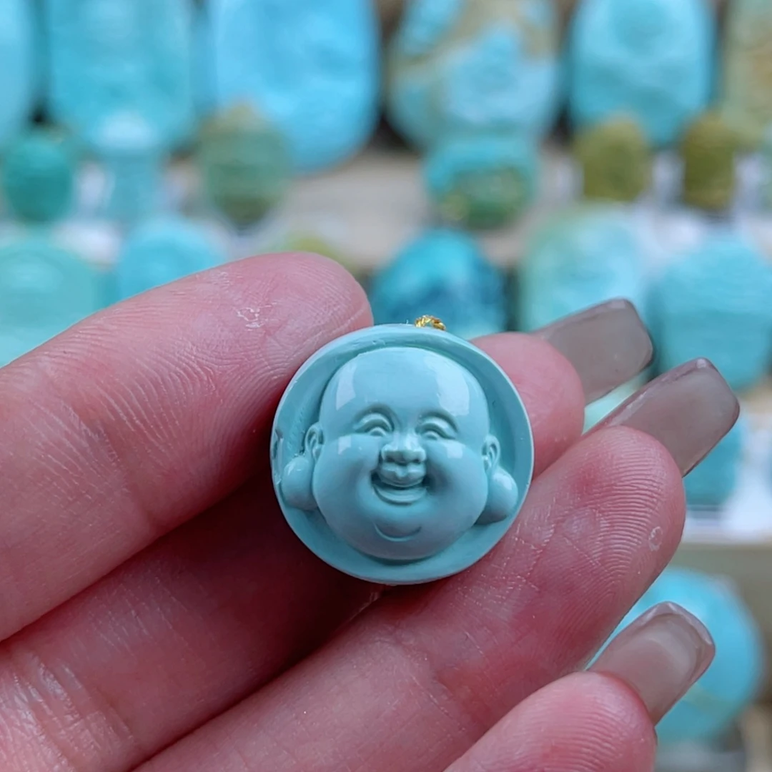 绿松石未镶嵌珠宝奇石