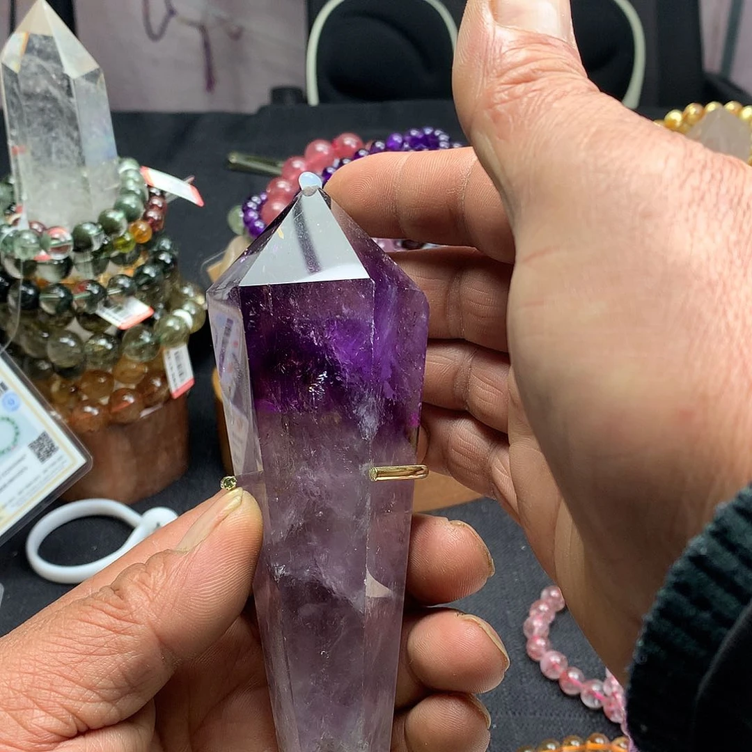 水晶摆件未镶嵌静****^m m m m