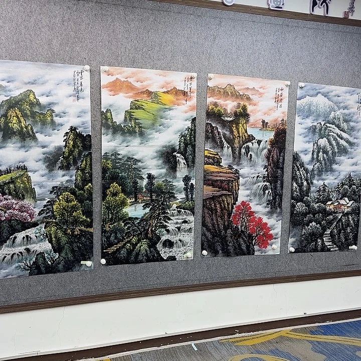 书法作品多次参加全国性