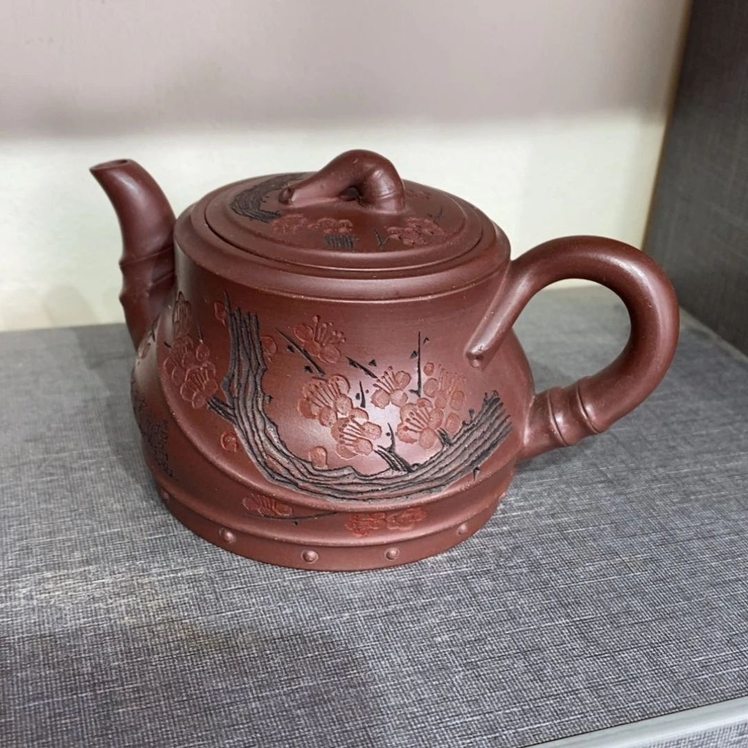 茶壶紫泥原矿手工185