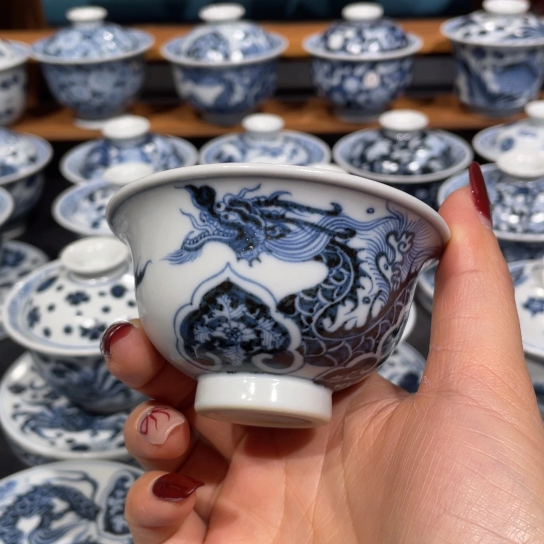 景德镇陶瓷手工手绘