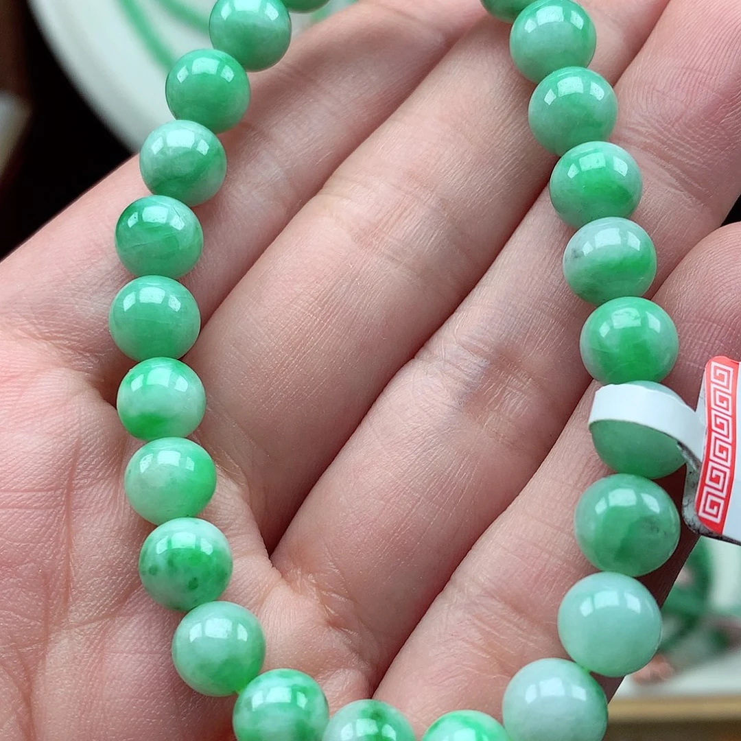 翡翠未镶嵌手链翡翠