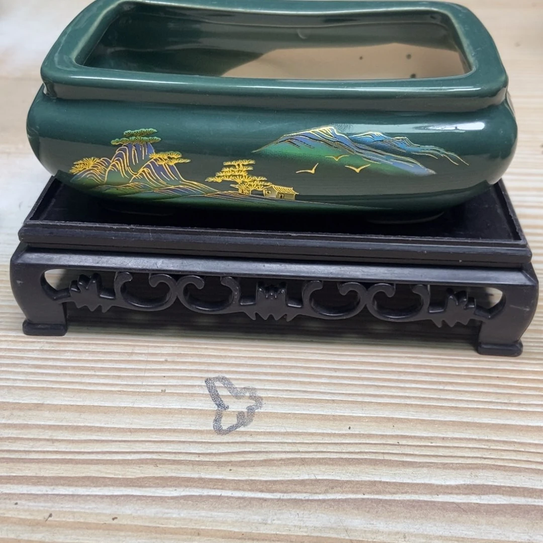 瓷片陶瓷花盆陶瓷艺术