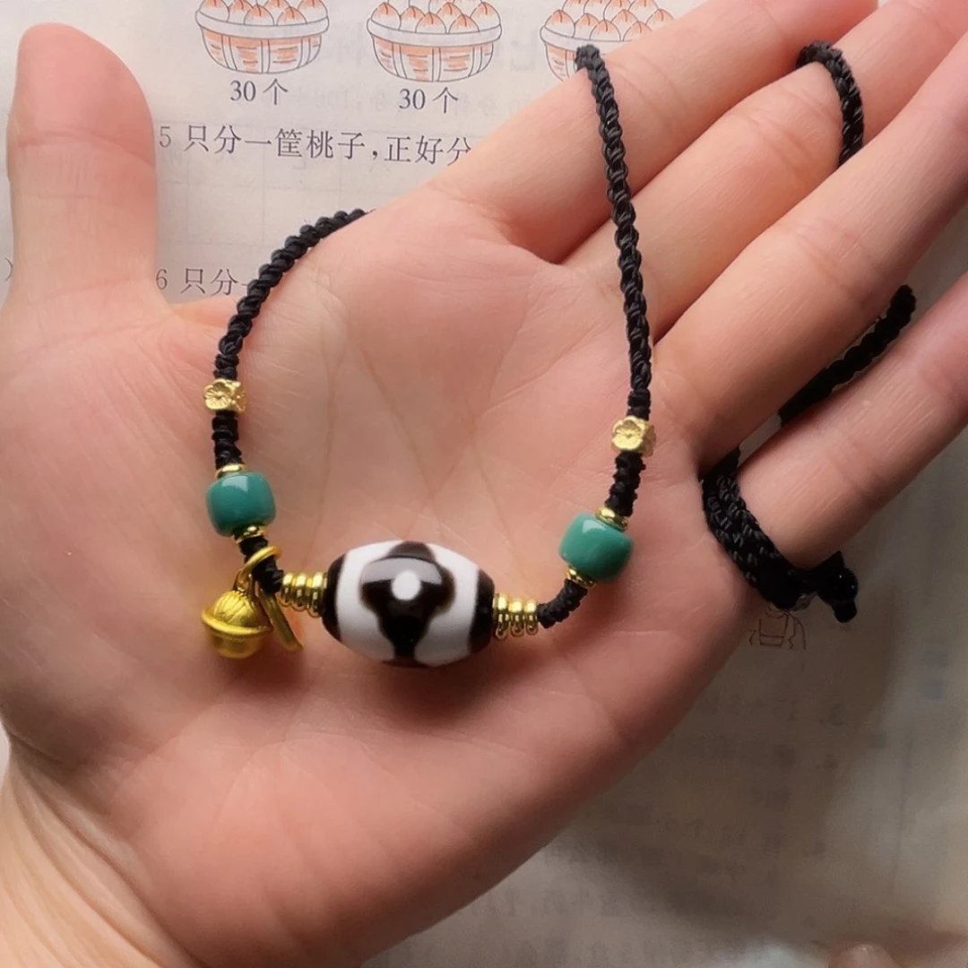 玛瑙/玉髓颈饰合金