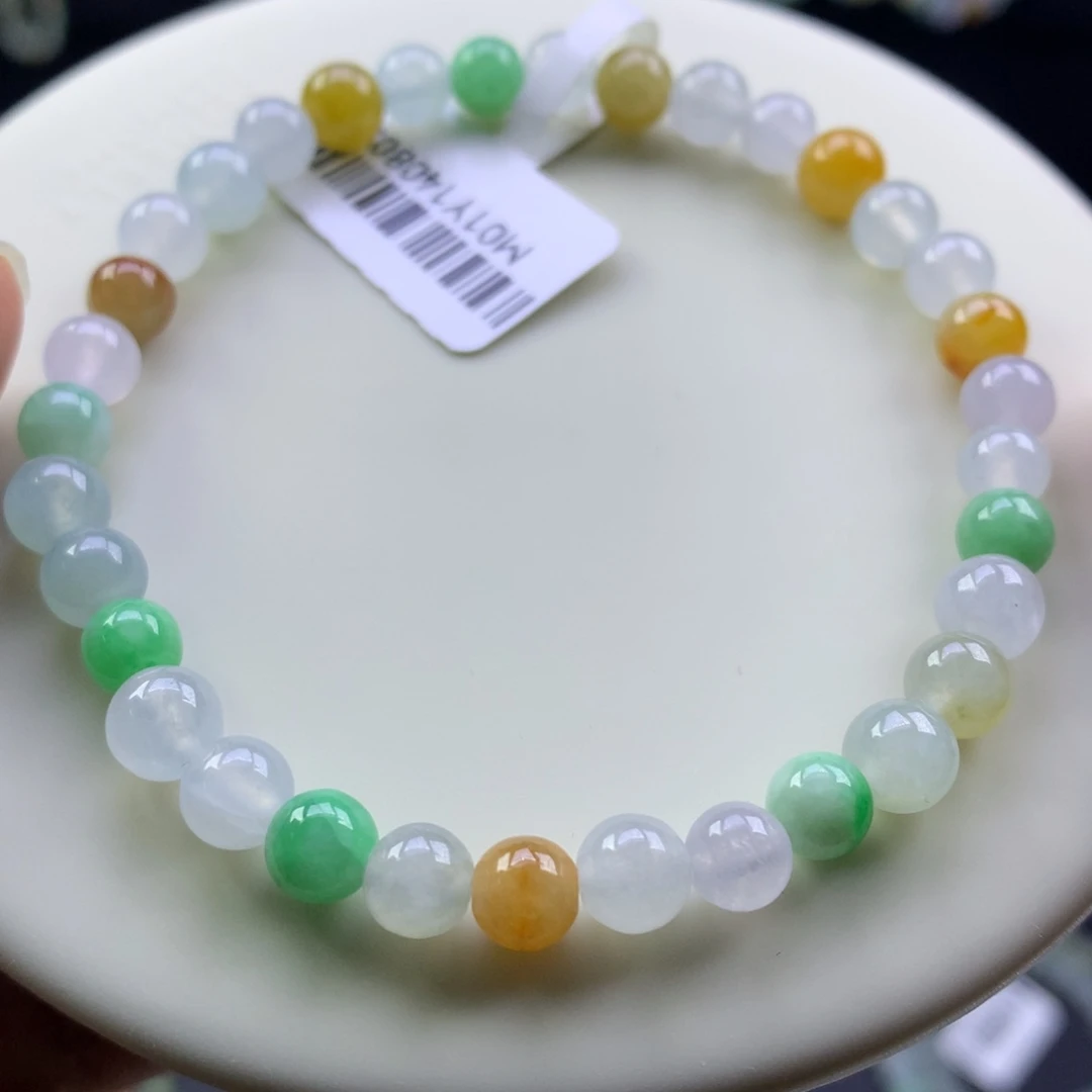 未镶嵌手串翡翠卡6