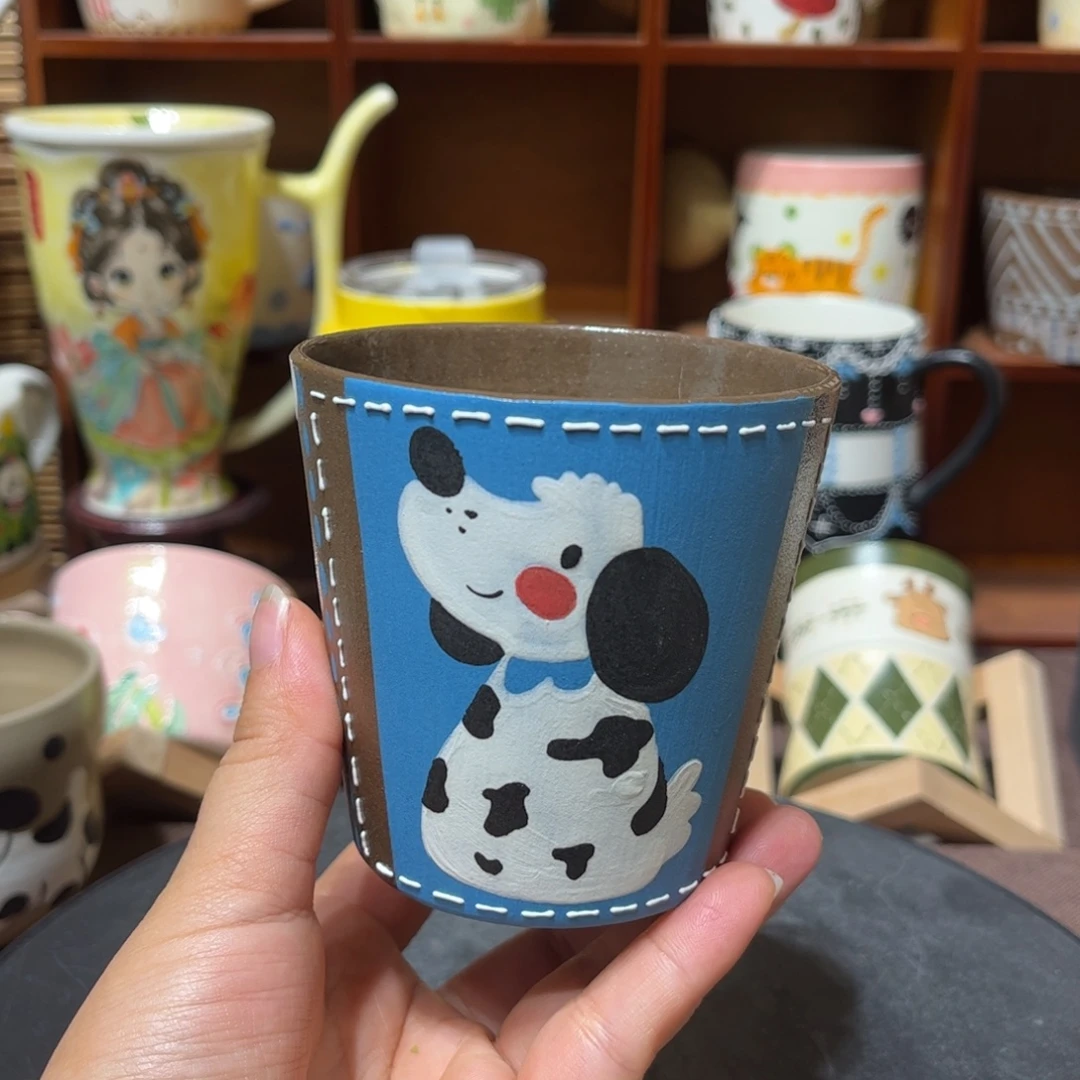 杯子陶景德镇陶瓷马克杯