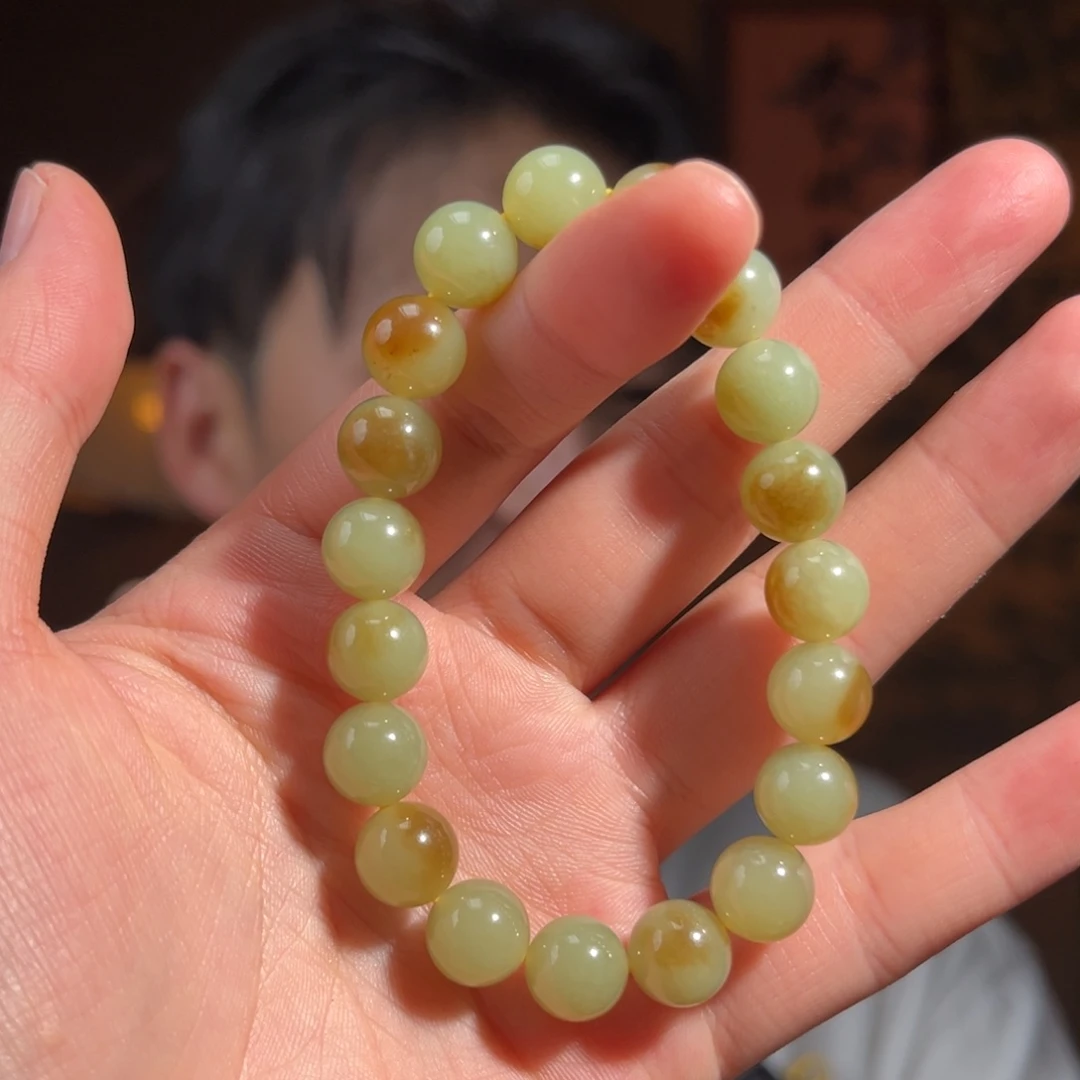 手串未镶嵌和田玉新疆若羌小馒头10mm700