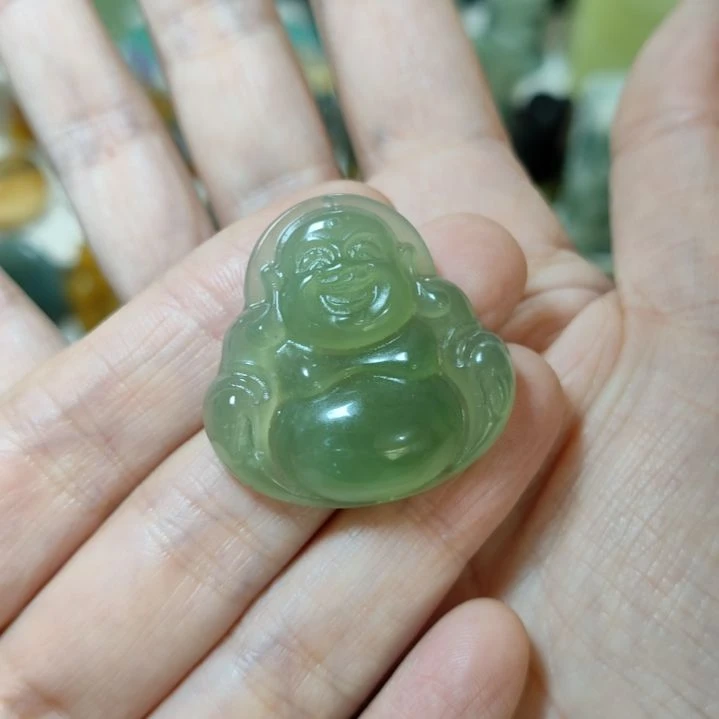 岫玉未镶嵌挂坠款式