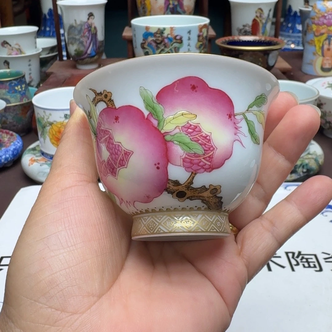 景德镇手工手绘展示