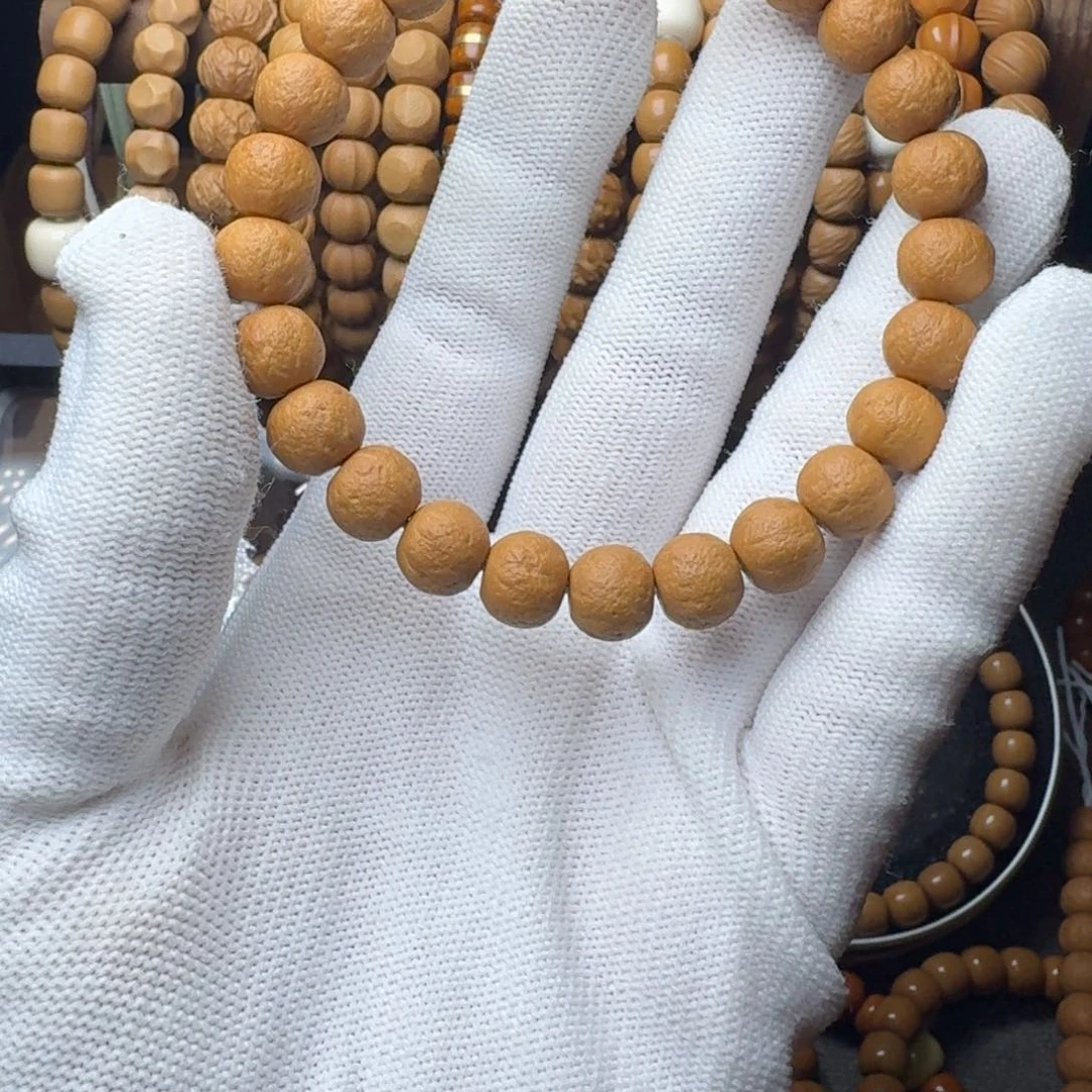 矿***长猴头核桃手串小青柑5s全品9.6mm
