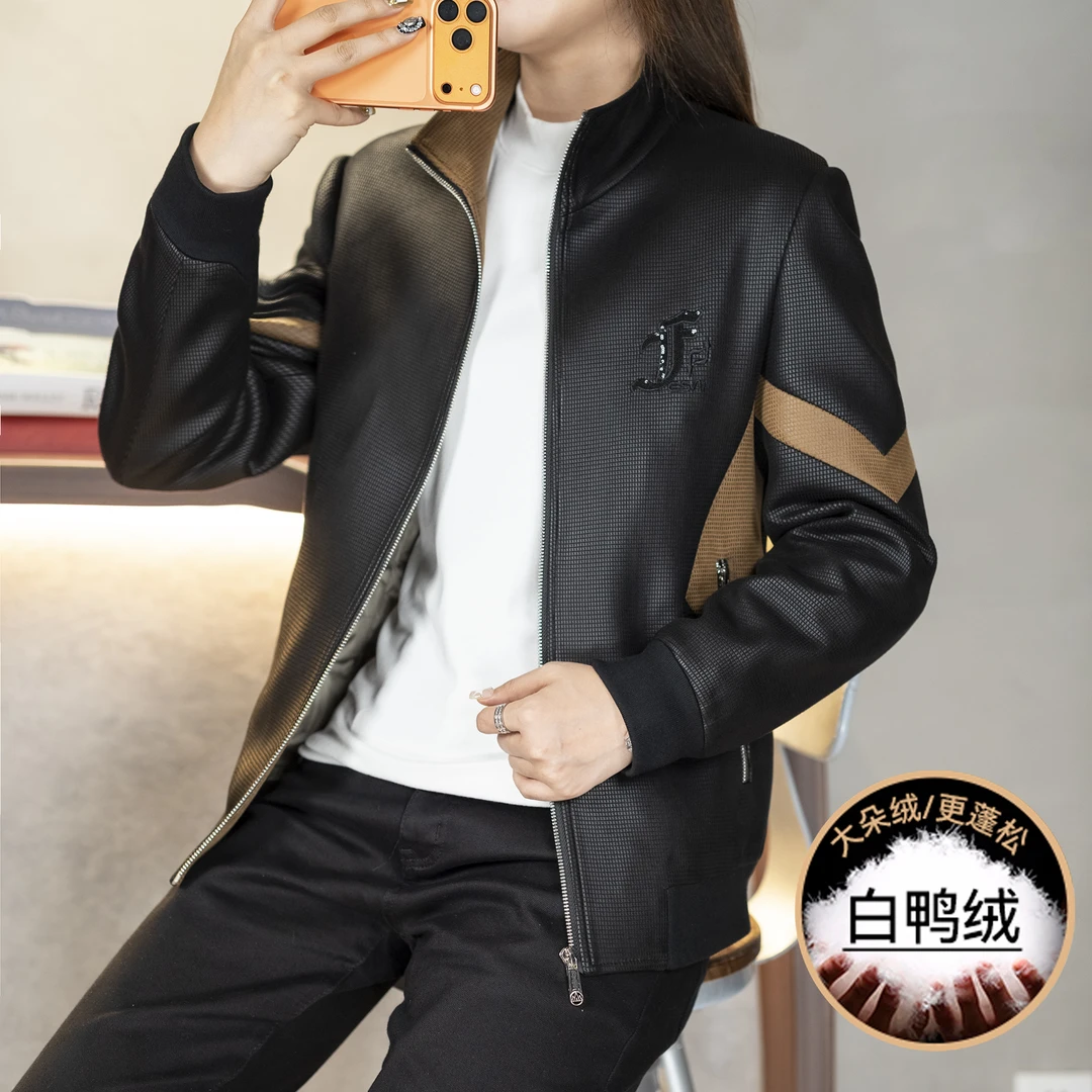 2025春秋季新款男士潮流夹克时尚休闲百搭立领商务外套2501/9999