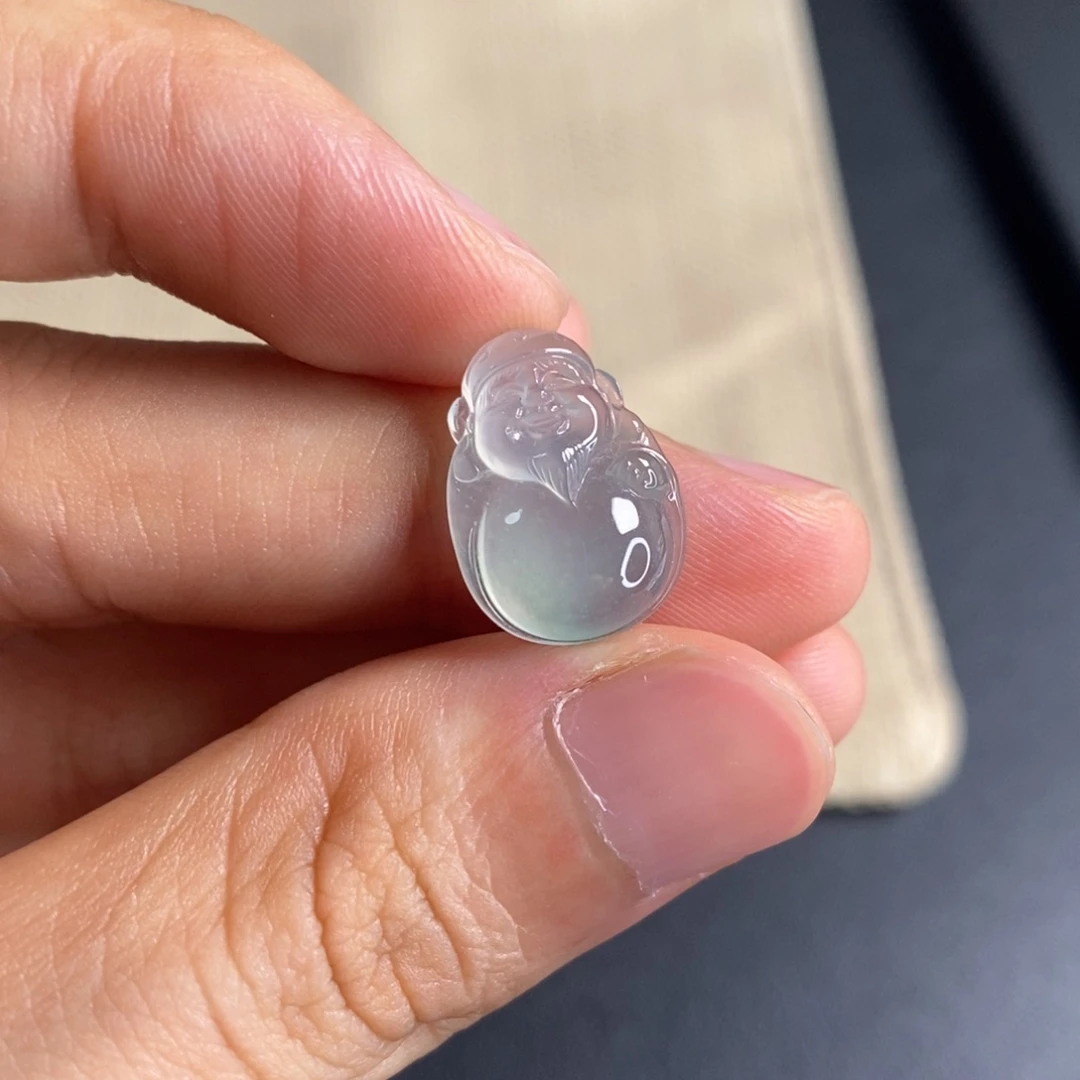 颈饰未镶嵌翡翠财哥