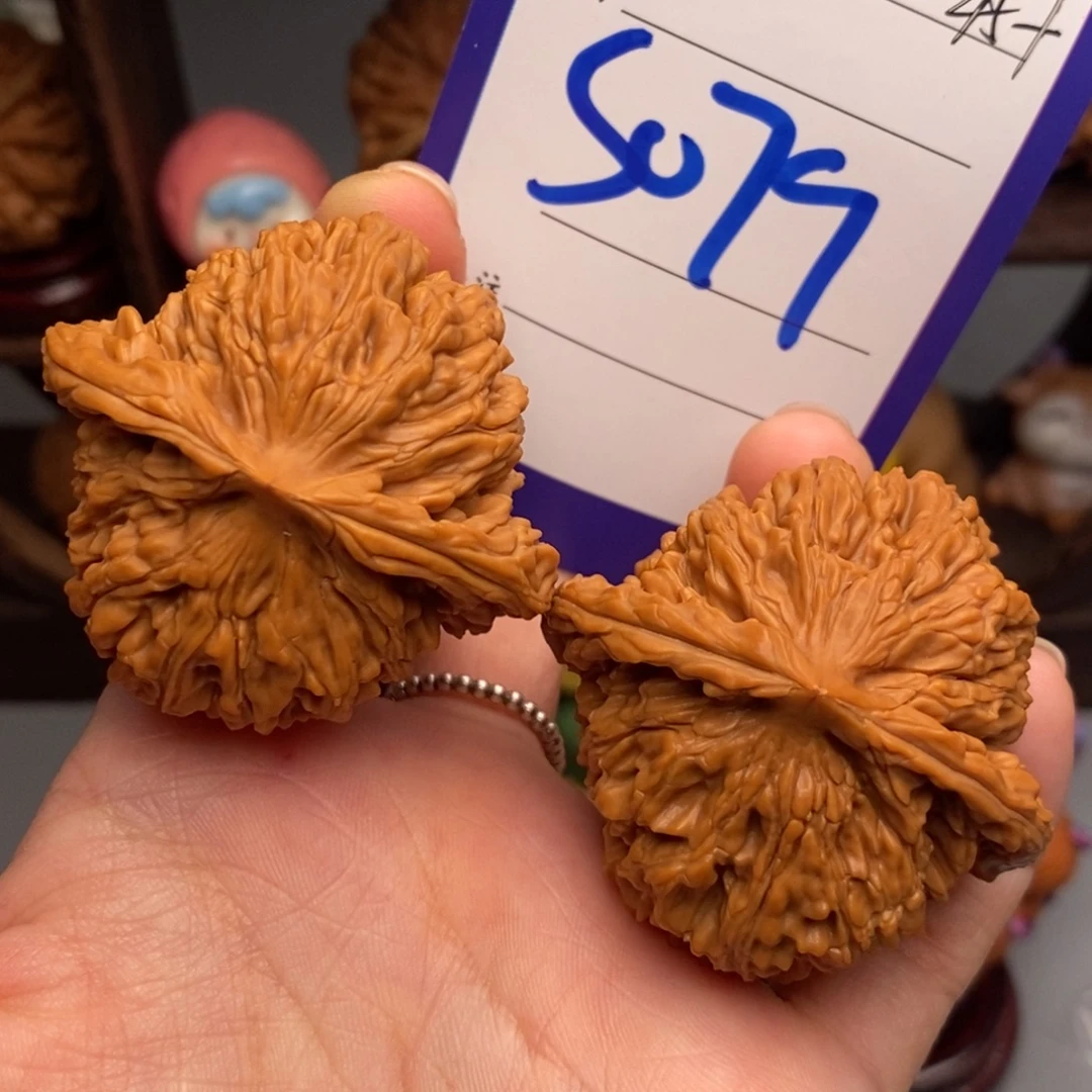 吊坠文玩核桃四座楼45