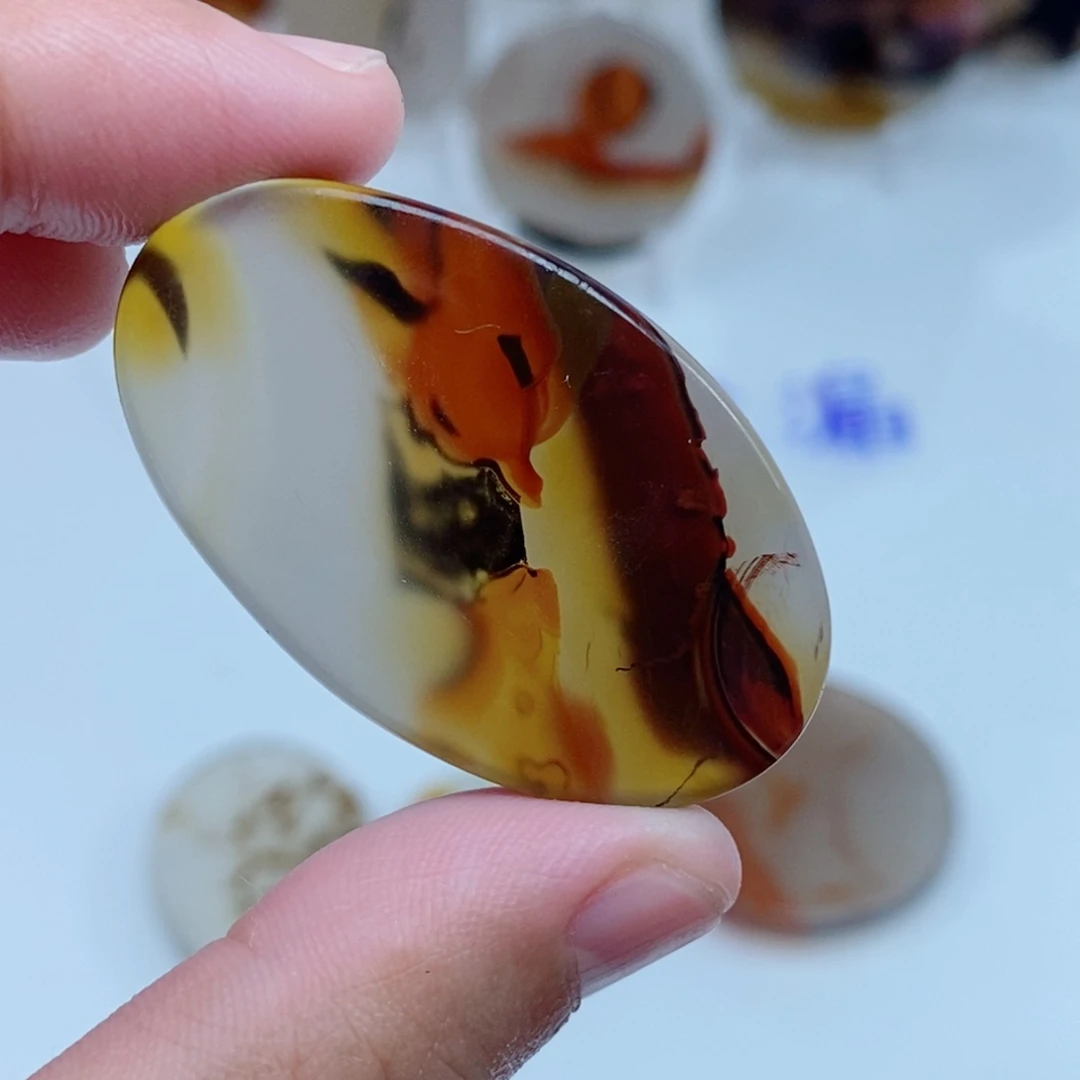 玛瑙/玉髓未镶嵌珠宝半成品